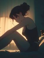 栀落无声，川浮碎影