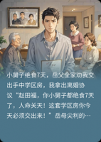 小舅子绝食7天，岳父全家劝我交出手中学区房