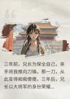 为救兄长痴傻三年，兄长归来看我夫君身份，当场吓跪