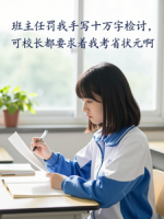 班主任罚我手写十万字检讨，可校长都要求着我考省状元啊