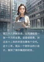 以为是离职保密费,却发现是老公设局的顶罪书